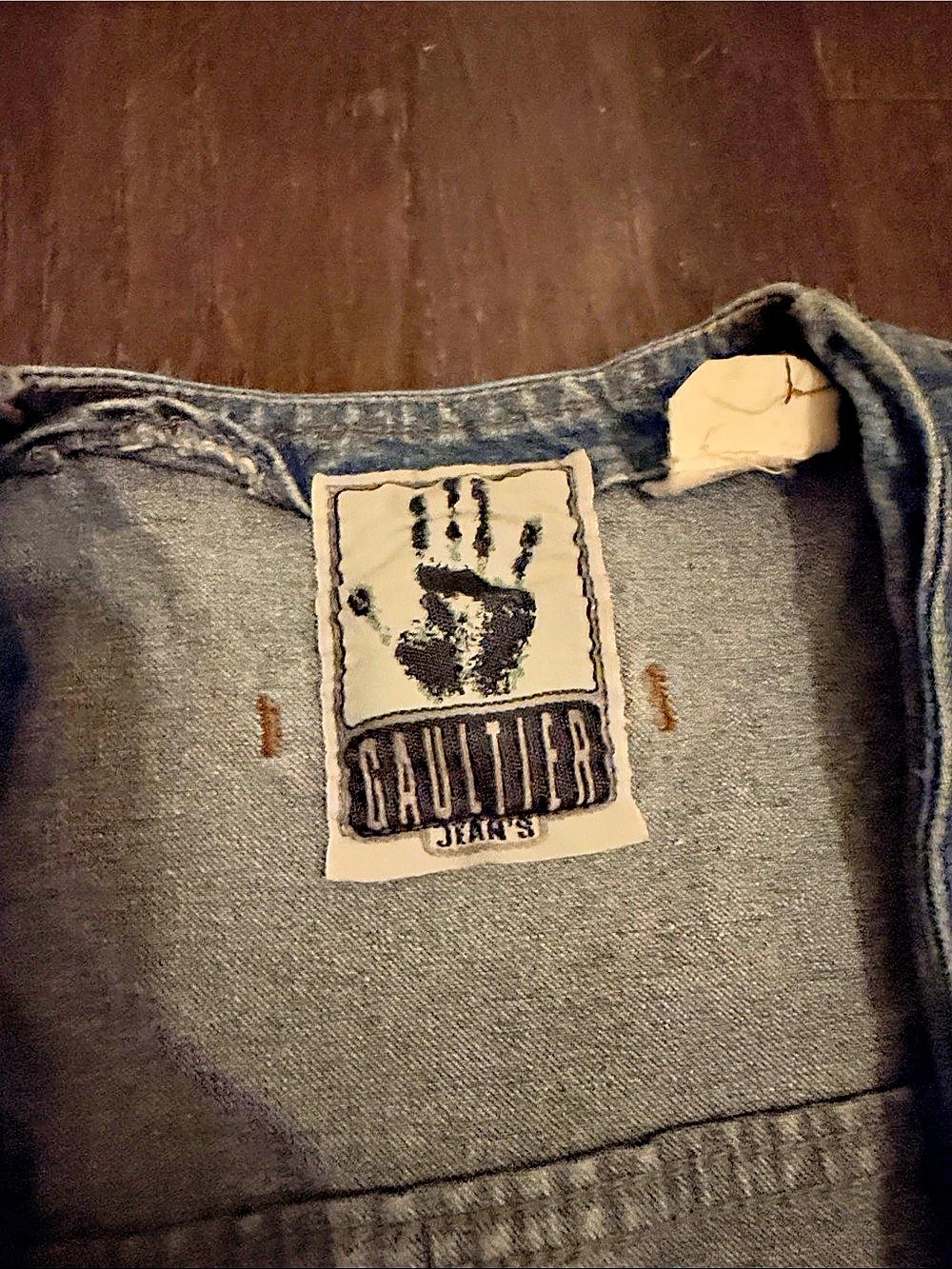 Vintage Jean Paul Gaultier Jeans denim romper Denim Romper in Blue - Picture 2 of 4